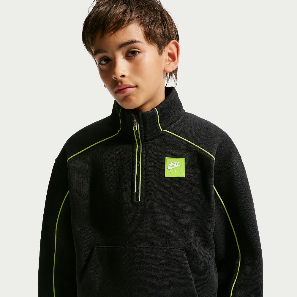 NIKE KIDS AIR QUARTER-ZIP TOP