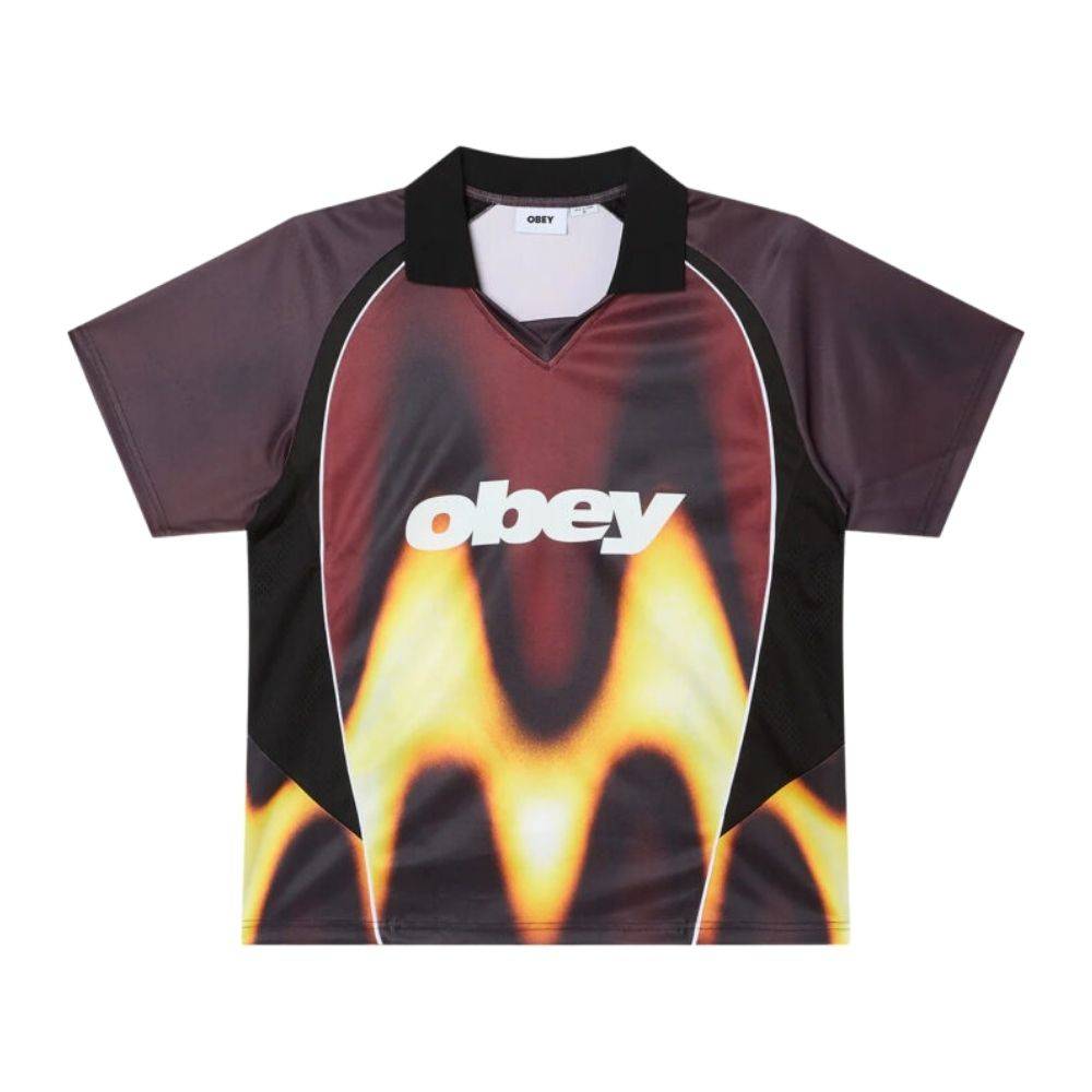 OBEY BLURRED SOCCER JERSEY TEE