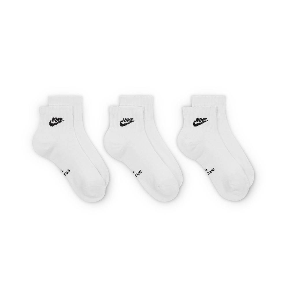 NIKE EVERYDAY ELEVATED ANKLE FUTURASOCKS (3-PAIRS)