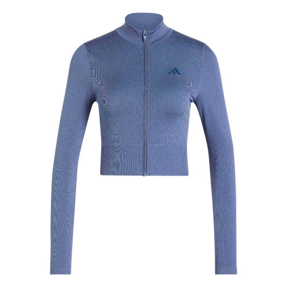 ADIDAS WORKOUT ESSENTIALS KNIT ZIP THROUGH JACKET