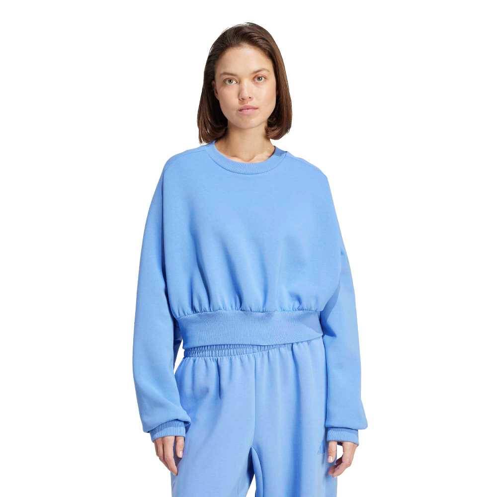 ADIDAS SOFT LUX CREW SWEATSHIRT