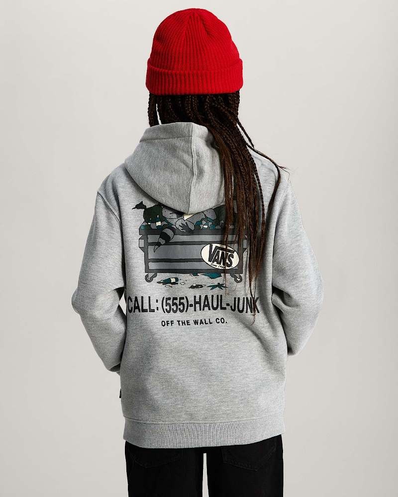 VANS DUMPSTER RACCOON FULL ZIP HOODIE (8-14 YEARS)