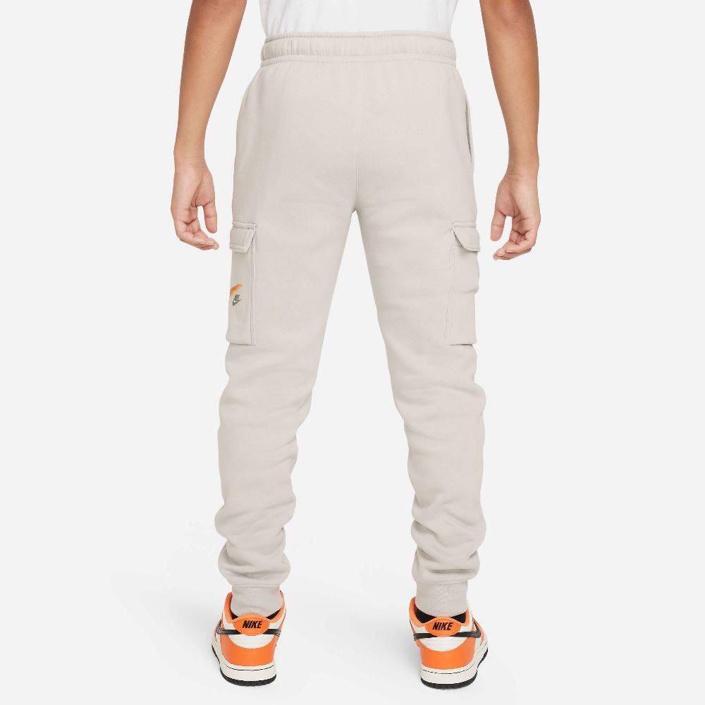 NIKE BOYS FLEECE GRAPHIC CARGO TRAOUSERS