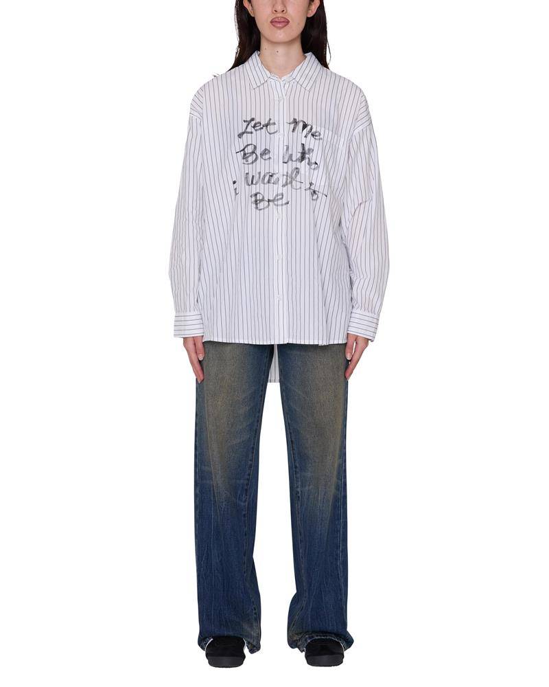 OBEY CARLOTTA STRIPE SHIRT LS
