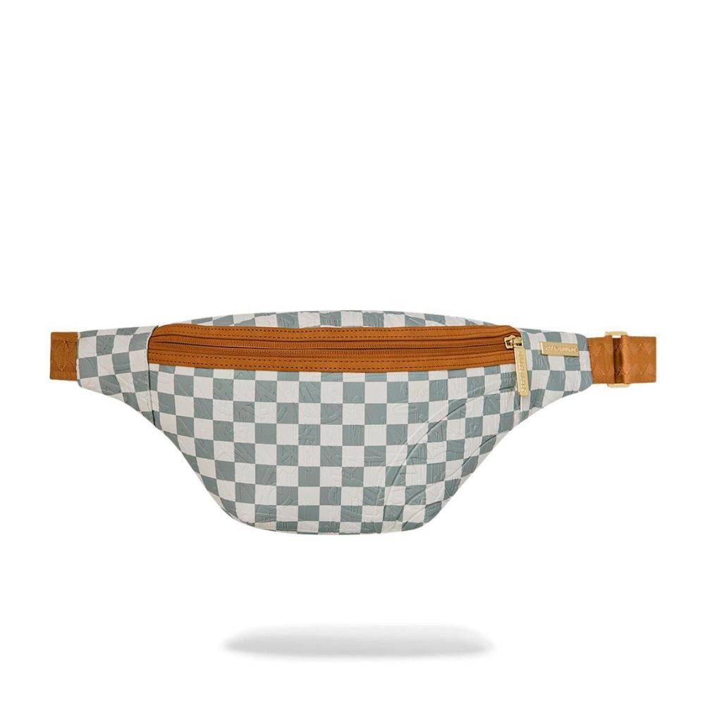 SPRAYGROUND 3AM CREAM SAVVY CROSSBODY